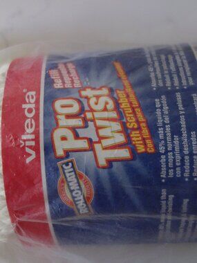 VILEDA Pro Twist with Scrubber All Surface Scrubber ROLO MATIC Refill